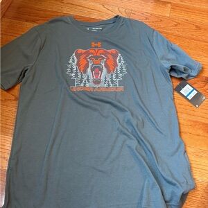 Under Armour Charcoal Bear Graphic Tee